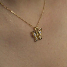 Butterfly Gold Pendant