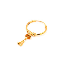 22K Gold Hoop Earrings