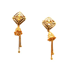 22K Gold Modern Jhumki