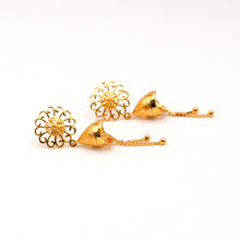 22K Gold Modern Jhumki