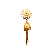 22K Gold Modern Jhumki