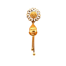 22K Gold Modern Jhumki