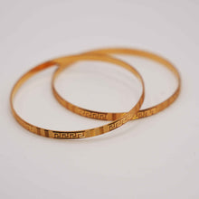 21K Gold Bangle (Pair)