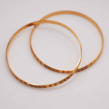 21K Gold Bangle (Pair)