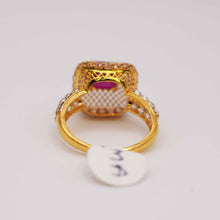 22k Gold Ruby Ring