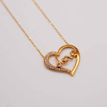 22K Gold Heart Shape Necklace