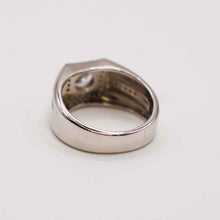 Silver Solitare Ring