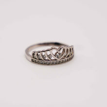Silver Crown Shaped Ring