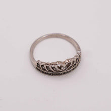 Silver Crown Shaped Ring