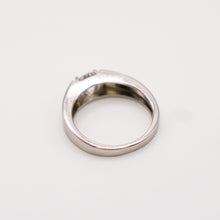 Silver Solitare Ring