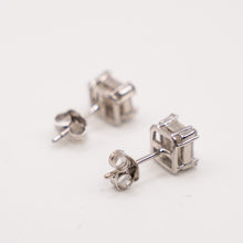 Silver Stone Earrings