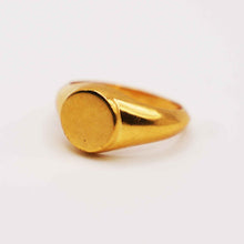 22K Gold Signet Ring