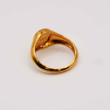 22K Gold Signet Ring