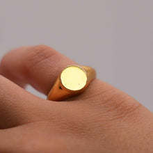 22K Gold Signet Ring