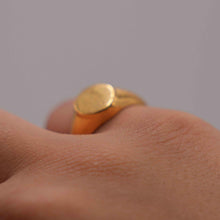 22K Gold Signet Ring