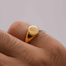 22K Gold Signet Ring