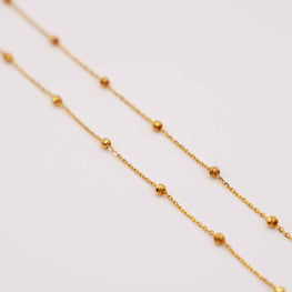 22k Gold Anklet (Single)