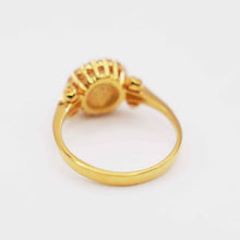 22K Gold Pearl Ring