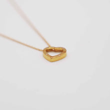22k Gold Heart Necklace