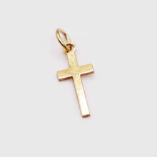 22k Gold Cross Pendant