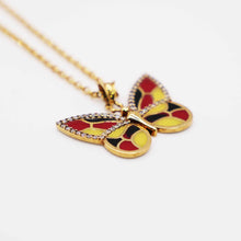 21K Butterfly Shape Necklace