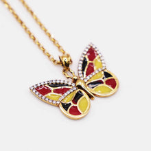 21K Butterfly Shape Necklace