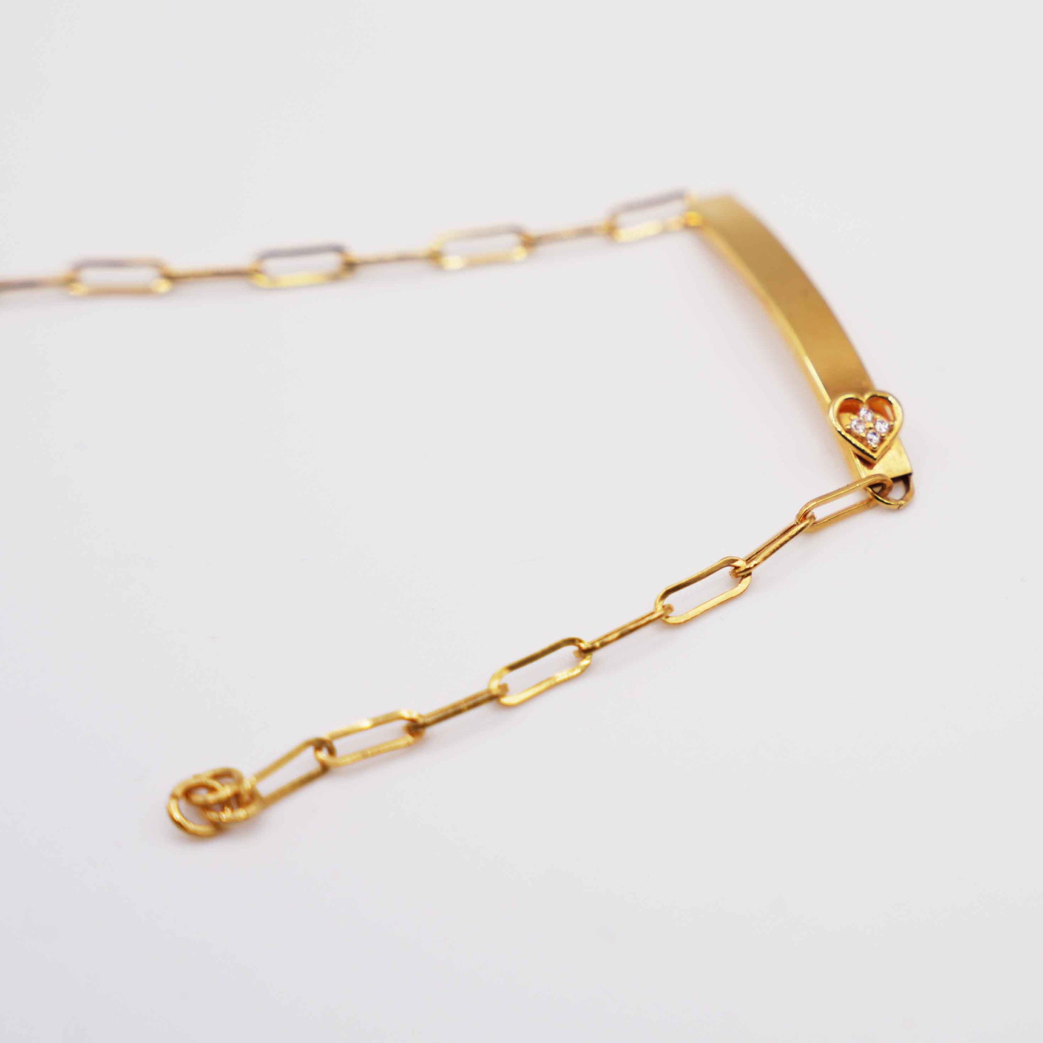 21K Gold Baby Bracelet