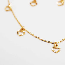 21k Heart Charms Gold Set