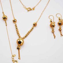 21k Gold Designer Ball Style Set