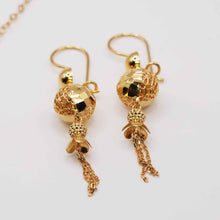21k Gold Designer Ball Style Set