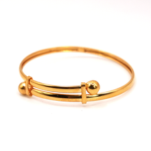 22K Gold Baby Bangles Single
