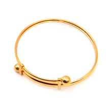 22K Gold Baby Bangles Single