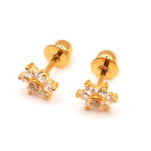 18K Gold Studs