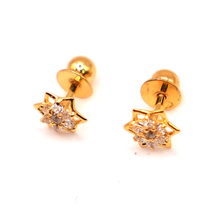 18K Gold Studs