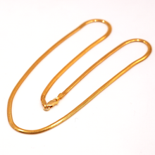 22K Gold Snake Chain 16 inch