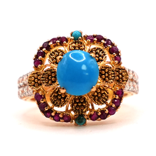22K Gold Stone Ring