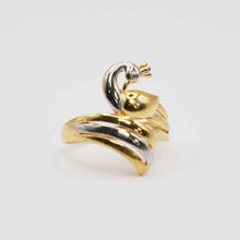 22K Gold Peacock Ring