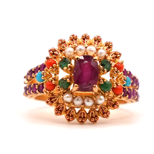 22K Gold Stone Ring