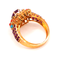 22K Gold Stone Ring