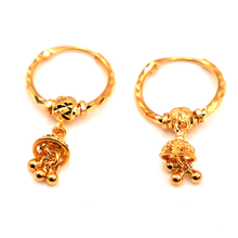22K Gold Jhumki Style Wali