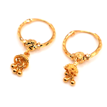 22K Gold Jhumki Style Wali