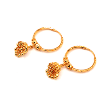 22K Gold Jhumki Style Wali