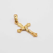 22k Gold Cross Pendant