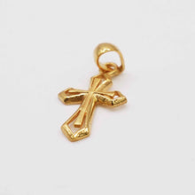 22k Gold Cross Pendant