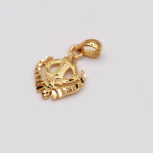 22k Gold Khanda Pendant