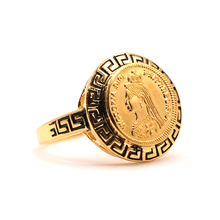 22K Gold Ginni Coin Ring