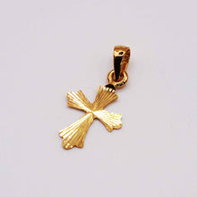 22k Gold Cross Pendant