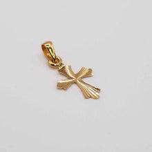 22k Gold Cross Pendant