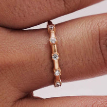 21K Rose Gold Band