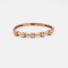 21K Rose Gold Band